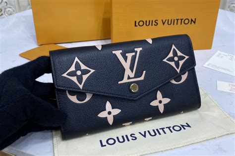 lv sarah wallet empreinte|louis vuitton wallet monogram.